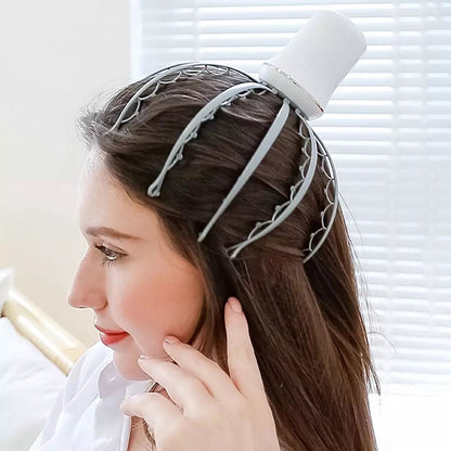 Portable Electric 12 Claw Head Massager